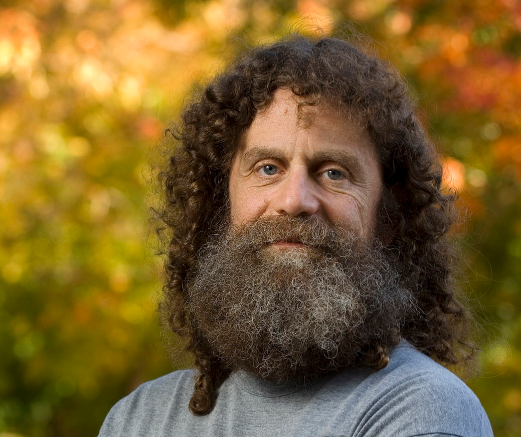 Robert Sapolsky, chercheur et potentiel vainqueur des plus prestigieux concours de barbe.