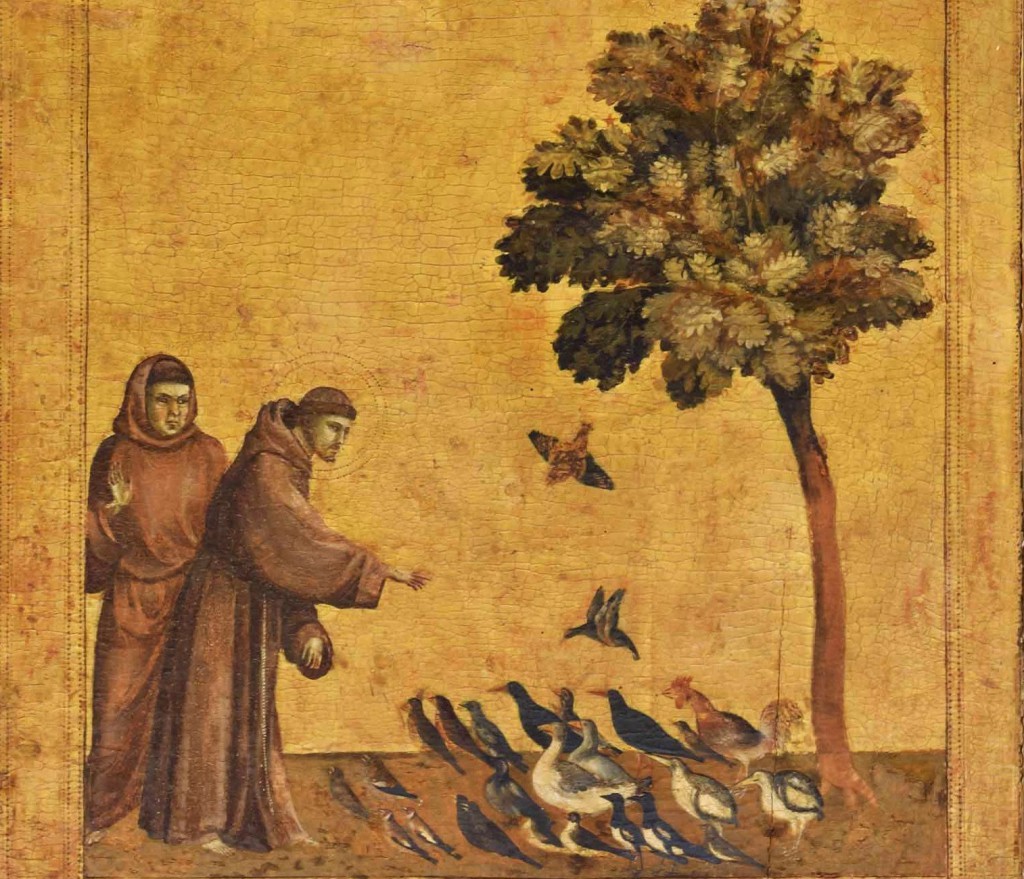 Saint-François d'Assise par Giotto.