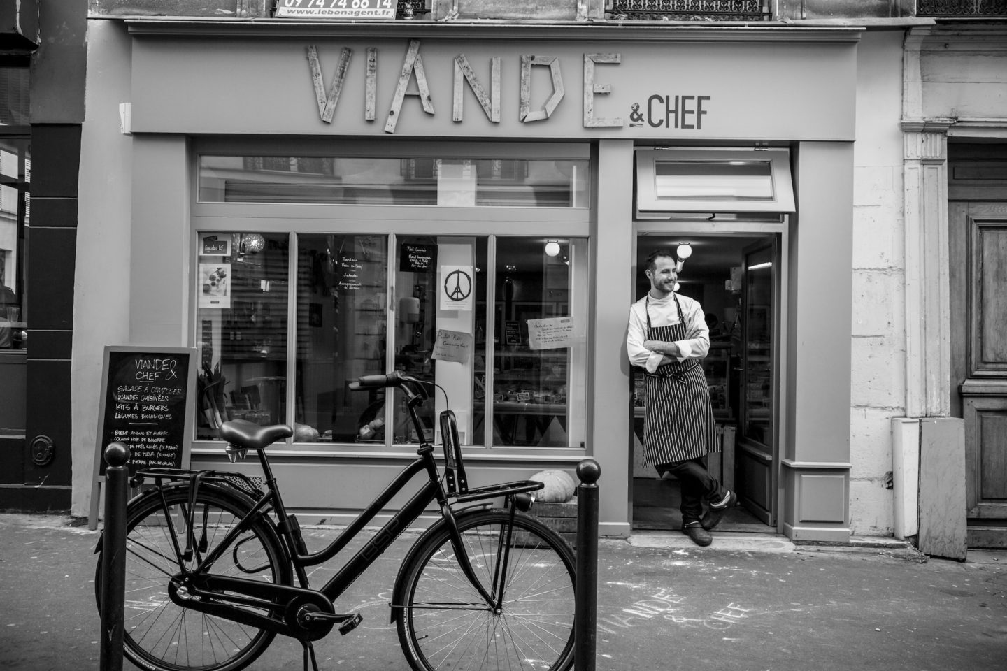 Viande&Chef, l'antre du boucher-vedette à Paris dans le 10e arrondissement.