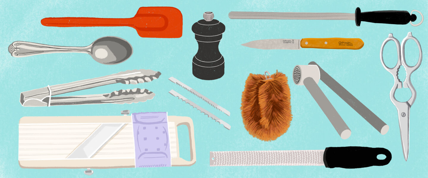 Combien de ces 46 objets essentiels avez-vous dans votre liste d'ustensiles  de cuisine ? - Listonic